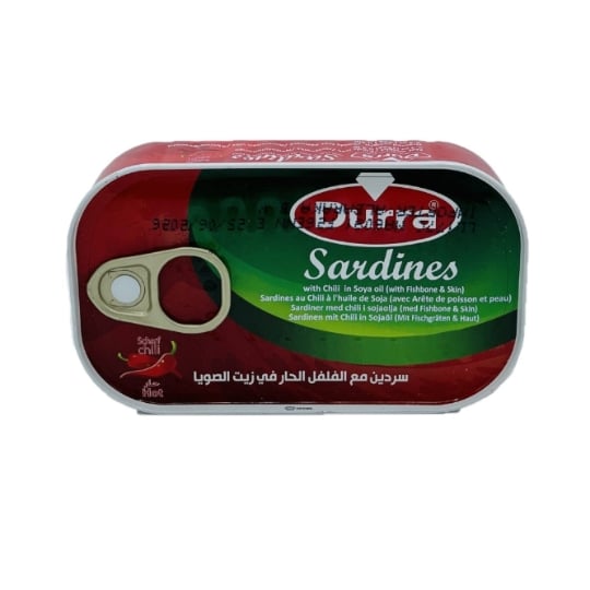 Sardine Piquante À L'huile De Soja - Durra DURRA