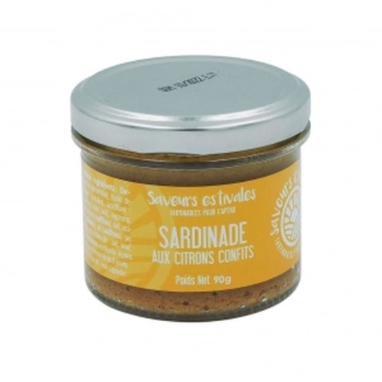 Sardinade Aux Citrons Confits - Saveurs Estivales - Pot 90g SAVEURS ESTIVALES