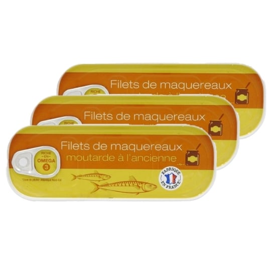 Filets De Maquereaux Moutarde - Agidra AGIDRA