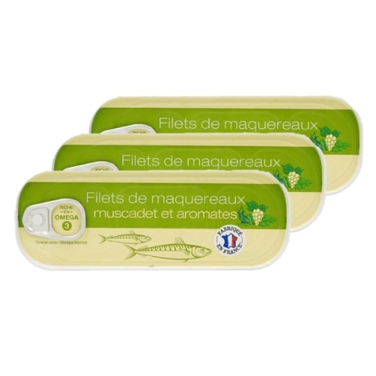 Filets De Maquereaux Muscadet & Aromates - Agidra AGIDRA