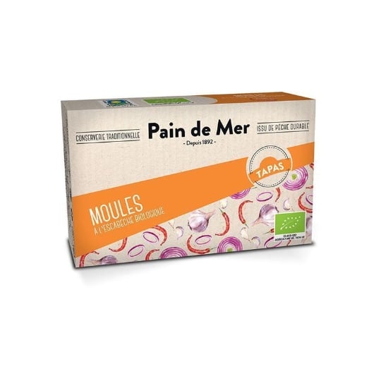 Moules Sauce Escabeche 120g - Les Pains De La Mer