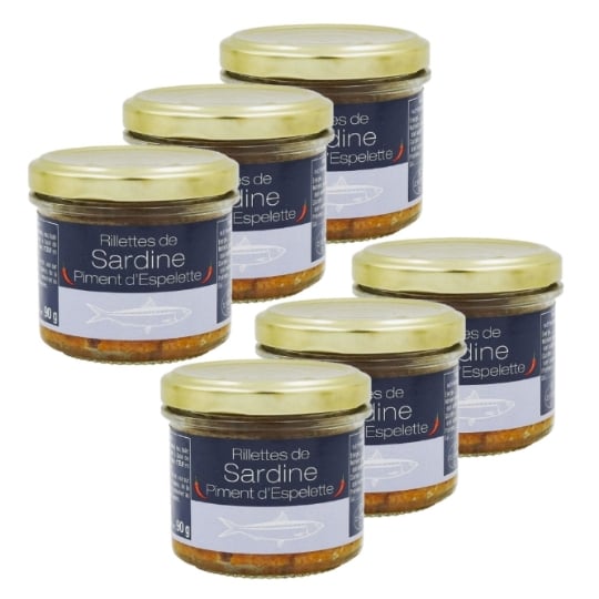 Rillettes Sardine Au Piment D'espelette - Agidra AGIDRA