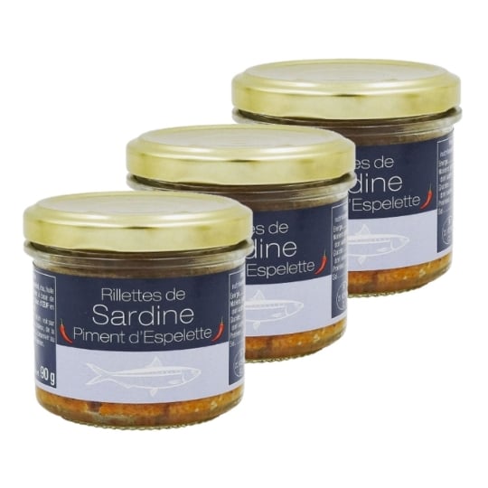 Rillettes Sardine Au Piment D'espelette - Agidra AGIDRA