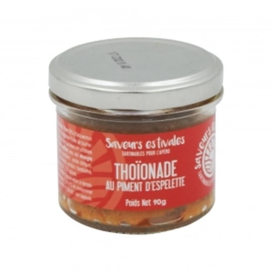 Thoionade Au Piment D'espelette - Saveurs Estivales - Boite 90g SAVEURS ESTIVALES