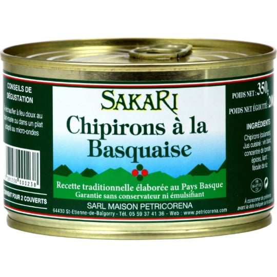 Chipirons à la Basquaise SAKARI SAKARI