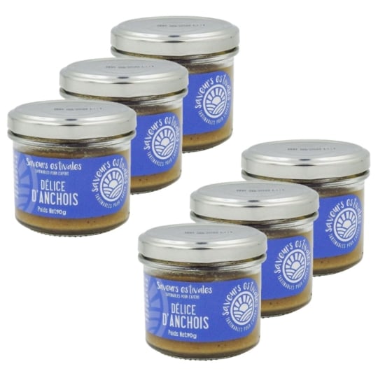Délice D'anchois - Saveurs Estivales - Pot 90 G SAVEURS ESTIVALES