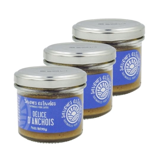 Délice D'anchois - Saveurs Estivales - Pot 90 G SAVEURS ESTIVALES