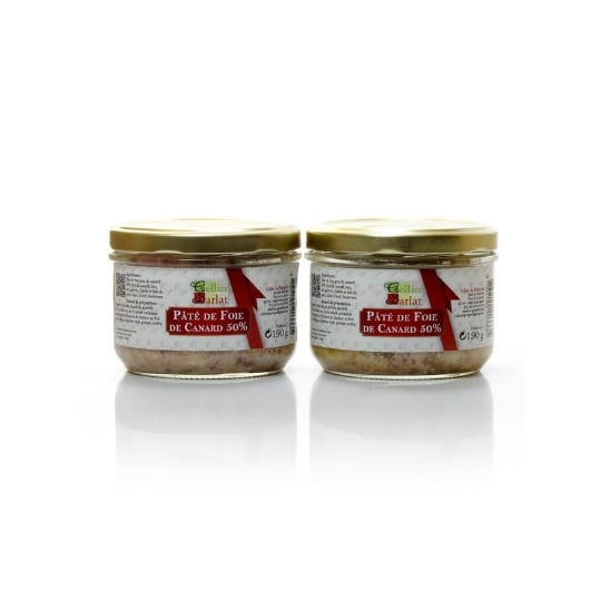 Lot De 2 Bocaux De Pâté De Foie Gras De Canard 190g CELLIER DU PÃ‰RIGORD