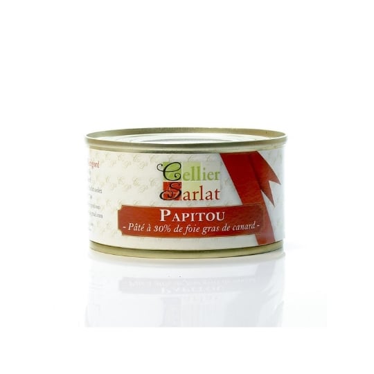 Papitou Pâté À 30% De Foie Gras De Canard 130g CELLIER DU PÃ‰RIGORD