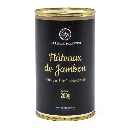 Flûteaux De Jambon Au Foie Gras 200g CELLIER DU PÉRIGORD