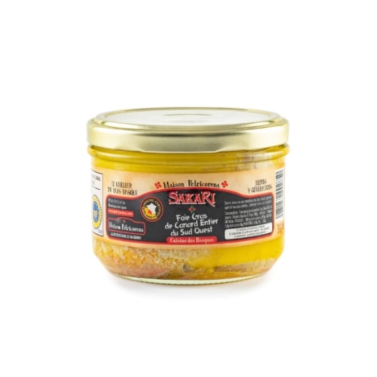 Foie Gras De Canard Entier En Conserve 200 G