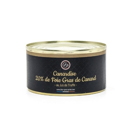 Canardise Au Jus De Truffe 20% Foie Gras 130g CELLIER DU PÃ‰RIGORD
