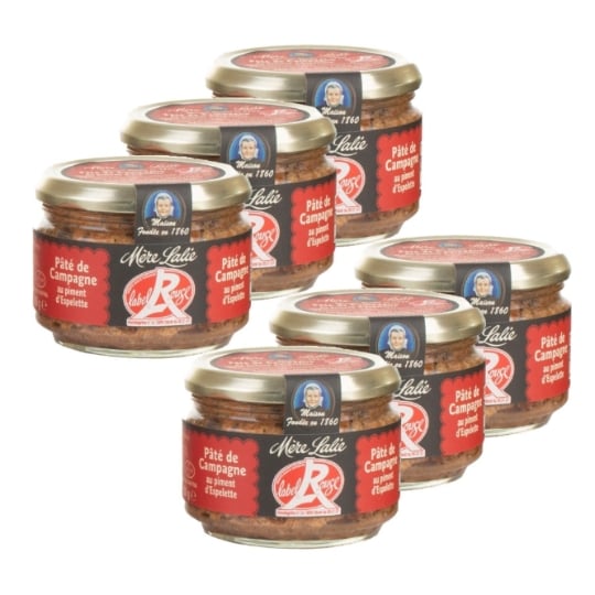 Pâté De Campagne Au Piment D'espelette - Label Rouge - Mère Lalie MERE LALIE