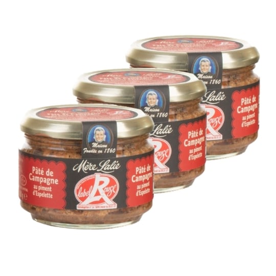 Pâté De Campagne Au Piment D'espelette - Label Rouge - Mère Lalie MERE LALIE