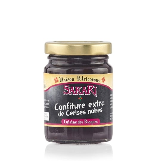 Confiture De Cerises Noires Basque 100 G