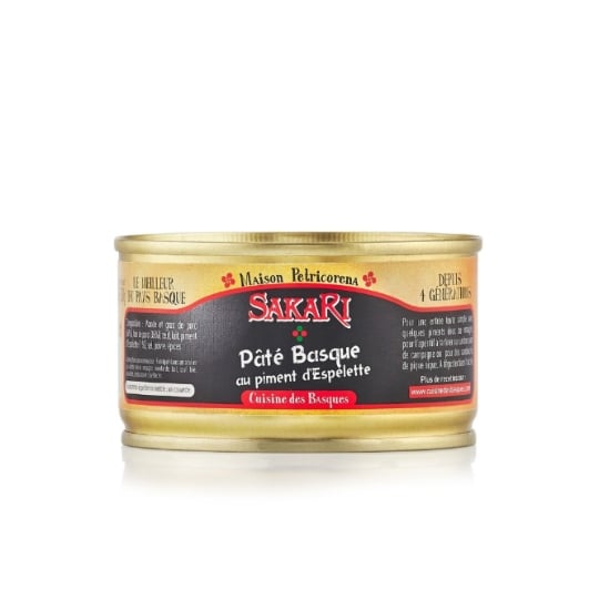 Pâté Basque Au Piment D'espelette 130 G