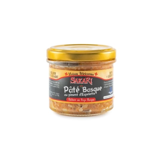 Pâté Basque Au Piment D'espelette Bocal 90 G