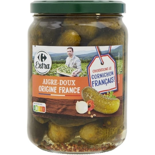 Cornichons Aigres-Doux CARREFOUR EXTRA