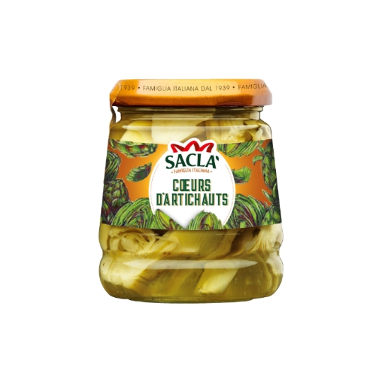 Cœur Artichauts à l'Huile SACLA