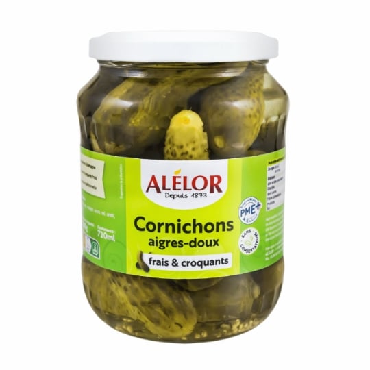 Cornichons aigre-doux ALELOR