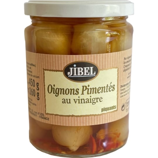 Oignon piquant au vinaigre JIBEL