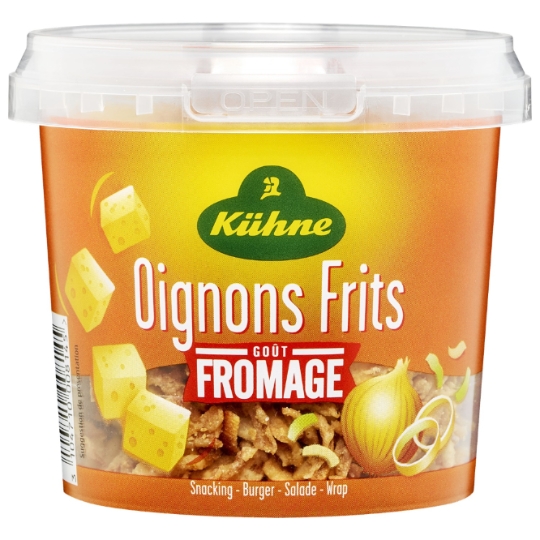 Oignons Frits Goût Fromage KUHNE