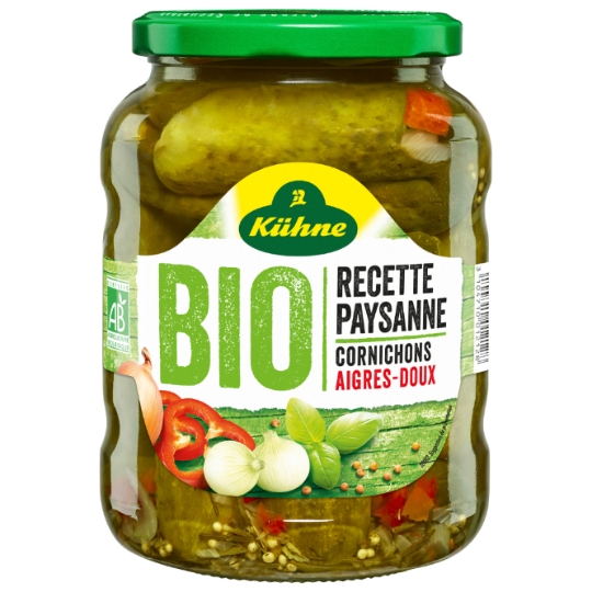 Cornichons Aigres-Doux Bio KUHNE