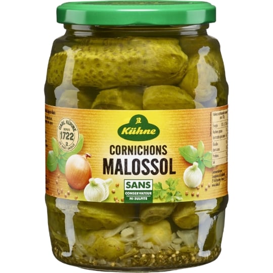 Cornichons Malossol KUHNE