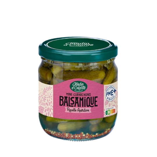 Cornichons Balsamique LE JARDIN D'ORANTE
