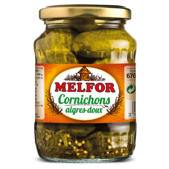 Cornichons Aigres-doux MELFOR