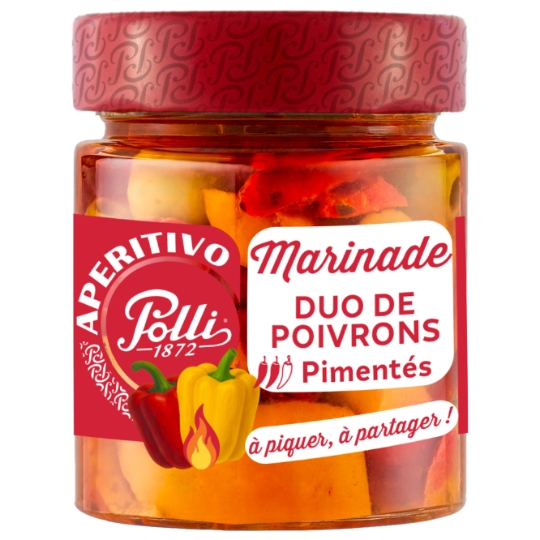 Marinade Duo De Poivrons Pimentés POLLI
