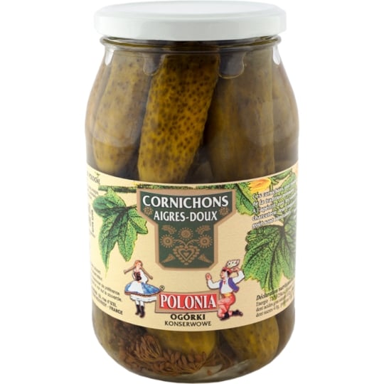 Cornichons aigres-doux POLONIA