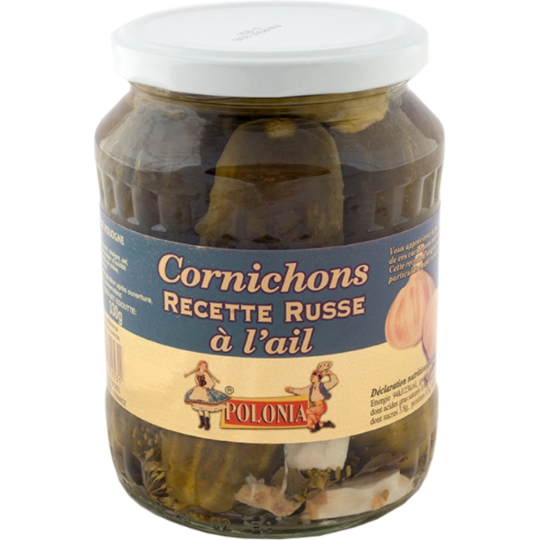 Cornichons à l'ail POLONIA