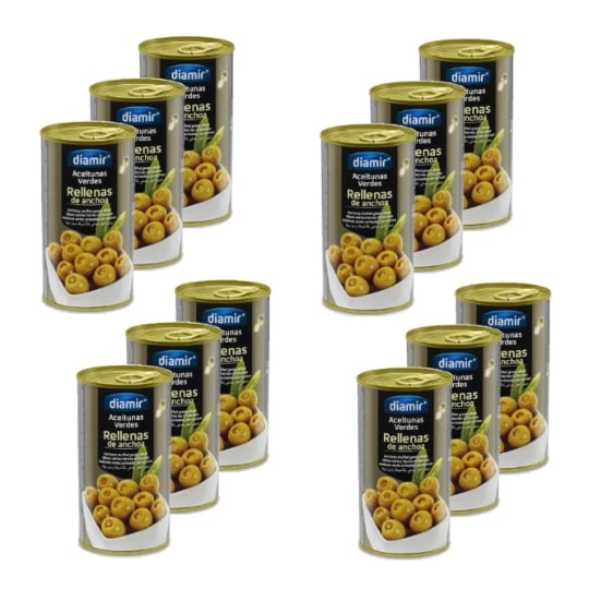 Olive Verte Farcie Aux Anchois - Diamir DIAMIR