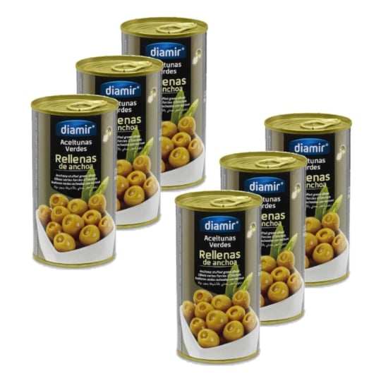 Olive Verte Farcie Aux Anchois - Diamir DIAMIR