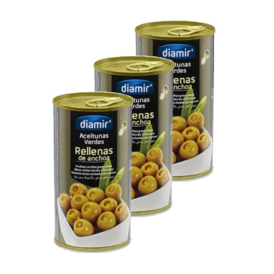 Olive Verte Farcie Aux Anchois - Diamir DIAMIR