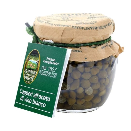 Câpres Au Vinaigre De Vin Blanc 90 Gr FRANTOIO DI SANT'AGATA D'ONEGLIA