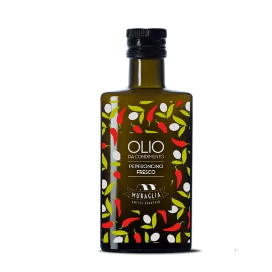 Condiment Avec Huile D'olive Extra Vierge Avec Piment Frais 200 Ml FRANTOIO MURAGLIA