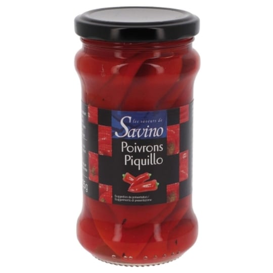 Poivrons Piquillo - Les Saveurs De Savino - Pot 225g LES SAVEURS DE SAVINO