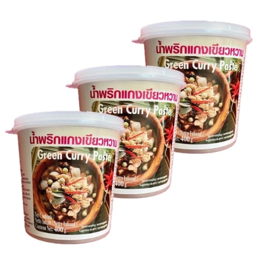 Pate Curry Vert - Thaïlande - Pot 400g LOBO