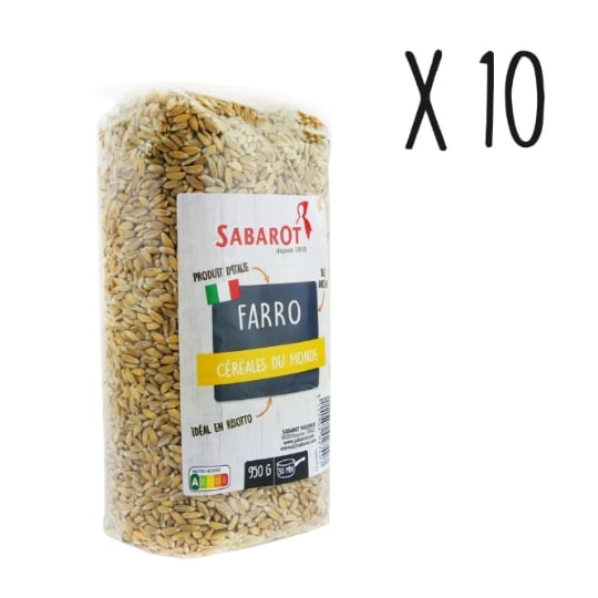 Sabarot - Lot X10 Farro - Sachet 950g SABAROT