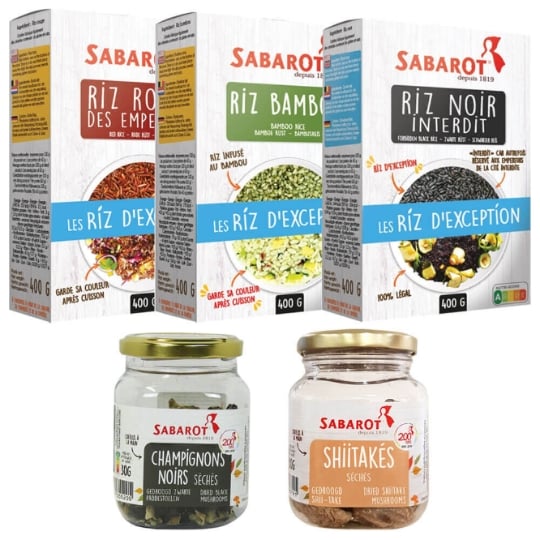 Sabarot - Lot Découverte Produits D'asie SABAROT
