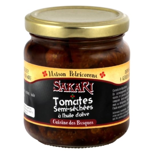 Tomates Semi-Séchées à l'Huile d'Olive SAKARI SAKARI