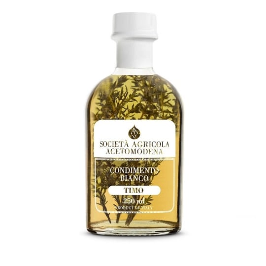 Condiment Blanc Au Vinaigre Et Thym 250 Ml SOCIETA AGRICOLA ACETOMODENA