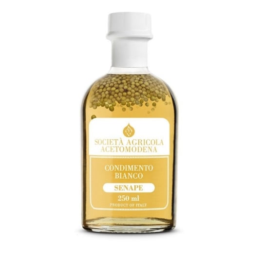 Condiment Blanc Au Vinaigre Et Grains De Moutarde 250 Ml SOCIETA AGRICOLA ACETOMODENA