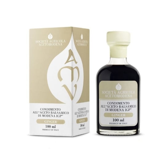Condiment Au Vinaigre Balsamique De Modena Igp Et Gingembre 100 Ml SOCIETA AGRICOLA ACETOMODENA