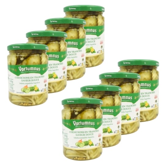 Cornichons Aigres-doux En Tranches - Vortumnus