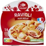 Ravioli à la viande bovine CARREFOUR CLASSIC'