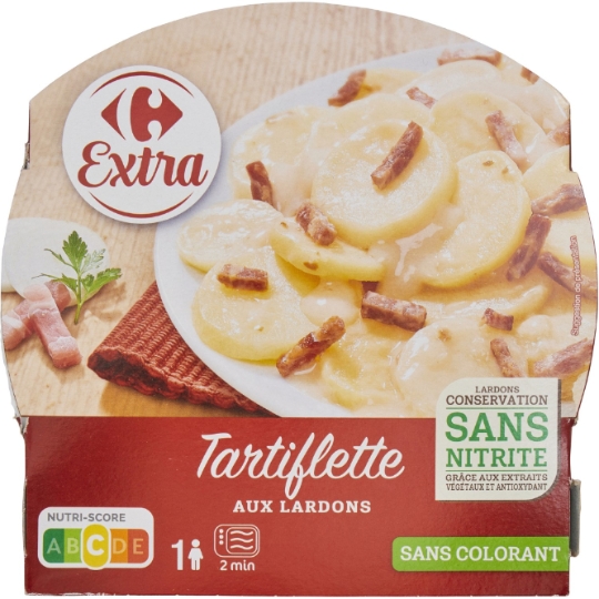 Plat cuisiné Tartiflette CARREFOUR EXTRA
