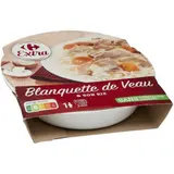 Plat cuisiné blanquette de veau riz CARREFOUR EXTRA